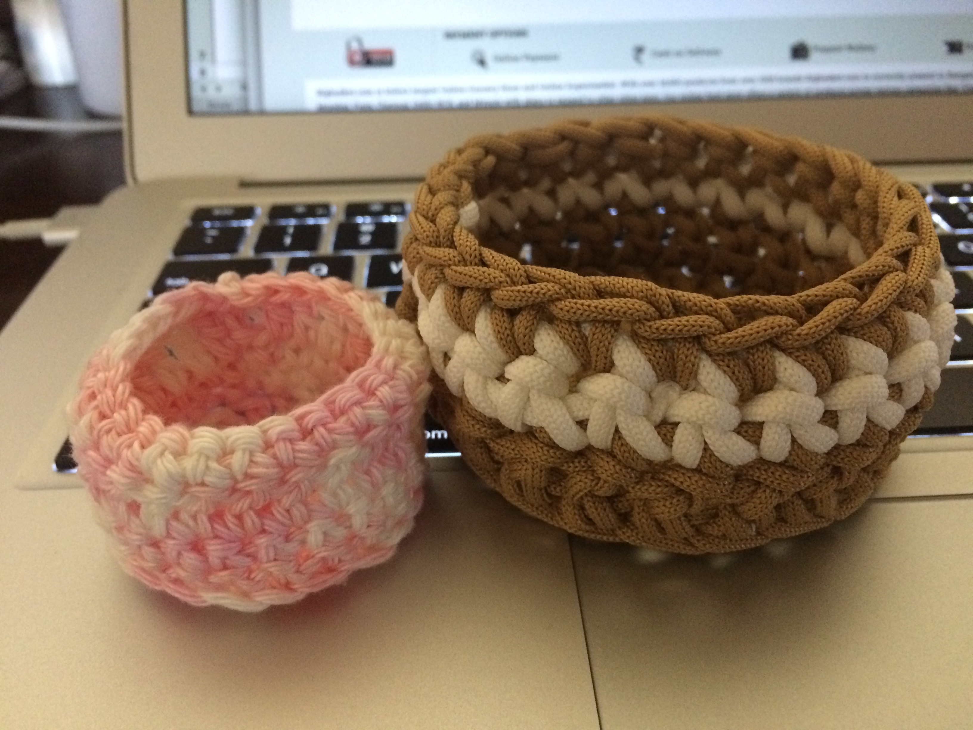 Crochet Baskets – spruce up your home